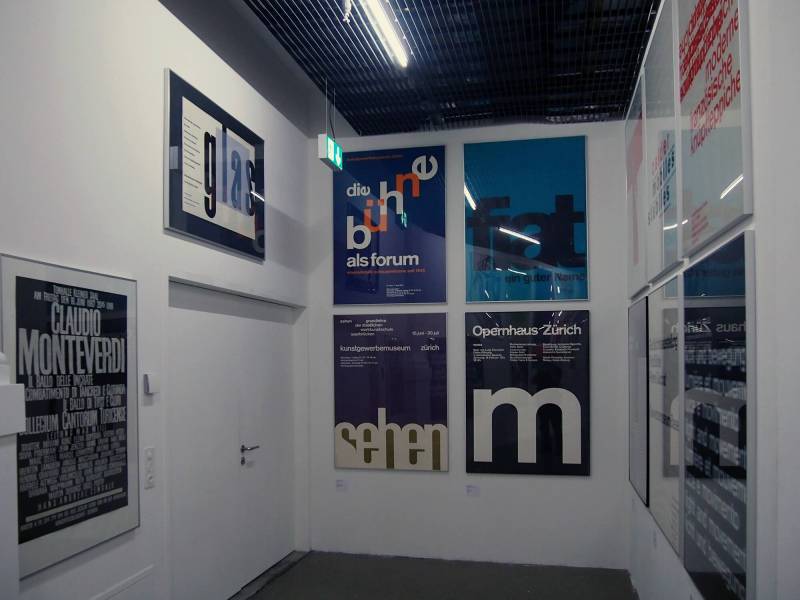 2016, Luzern, Ausstellung «Typografische Schweizer Plakate»