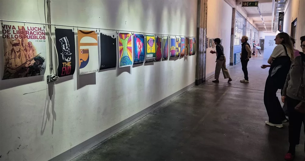 Freitag, 4.4. 2025, Bern-Liebefeld, Ausstellung kubanische Plakate.