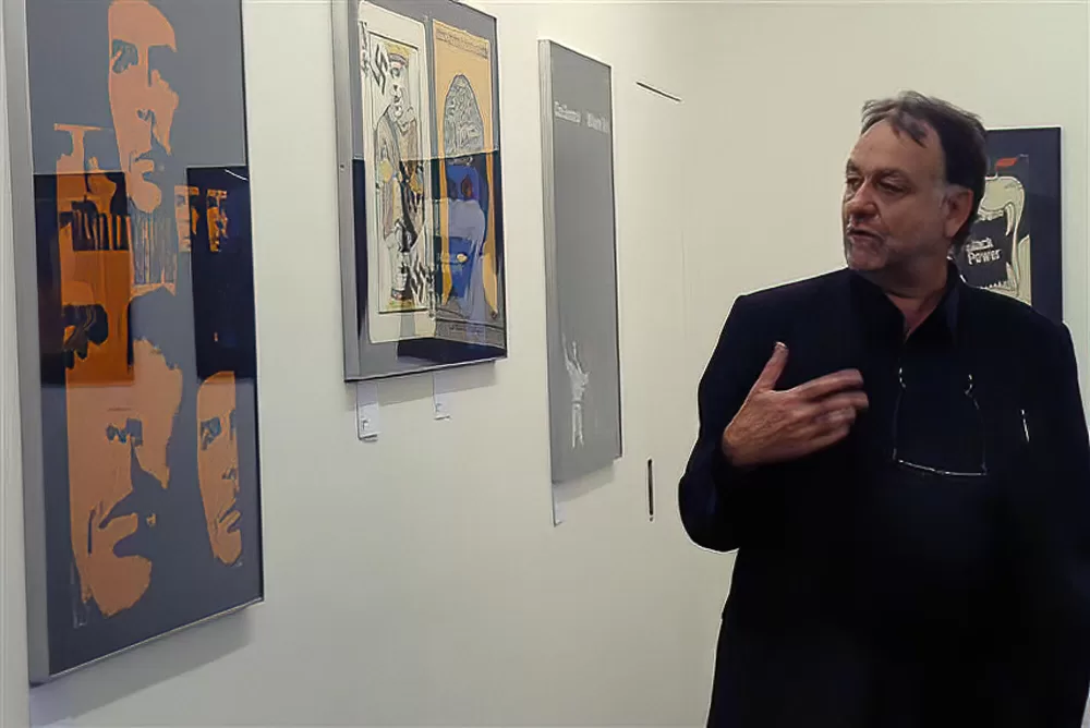 2012, Luzern, Ausstellung kubanische Plakate.