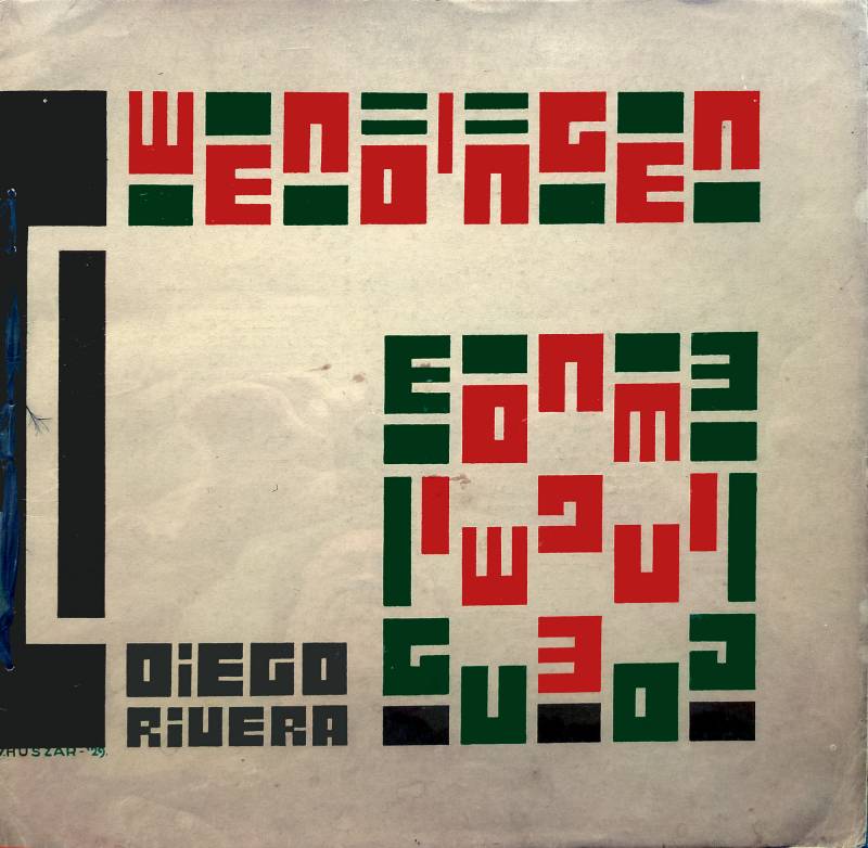 1929, V. Huszar, Wendingen 10, Nr. 3, Diego Rivera.