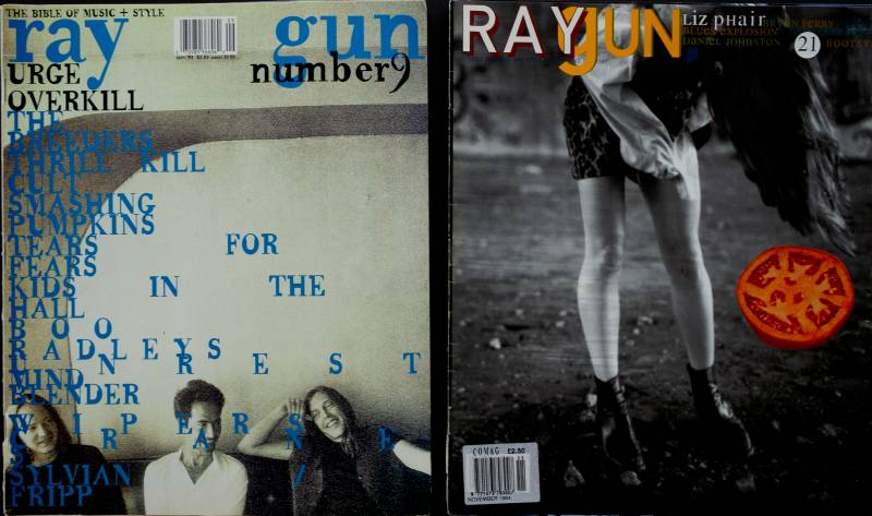 1993/94, David Carson, 2 Ray-Gun-Ausgaben.
