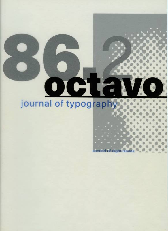 1986, Nr. 2, Hamish Muir, Octavo.