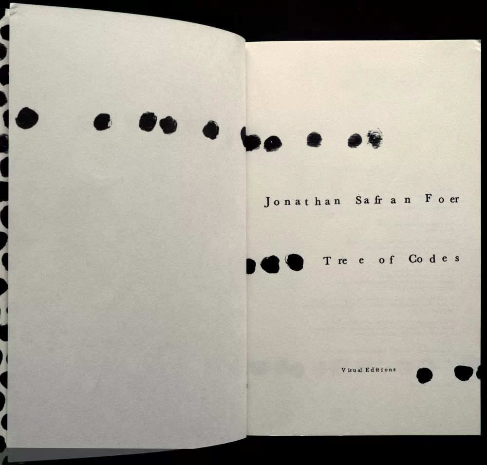 2010, Jonathan Safran, Tree of Codes.