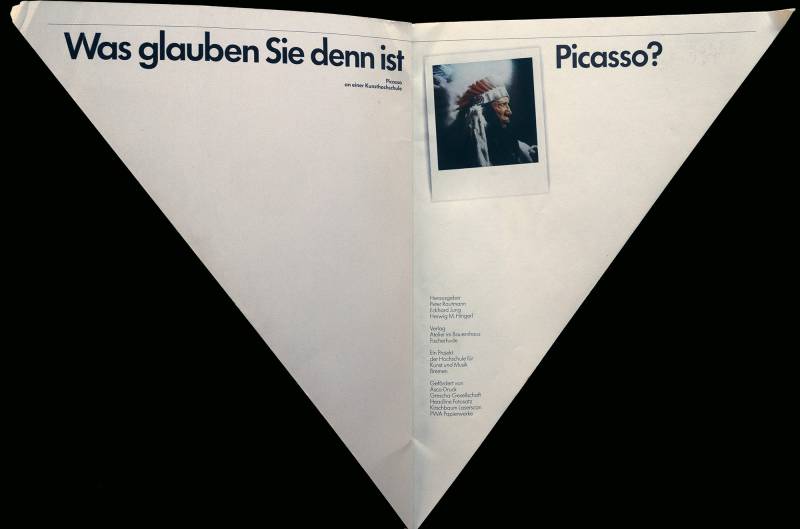 1985, Was glauben Sie denn ist Picasso? Ein Projekt der Hochschule für Kunst und Musik Bremen.
