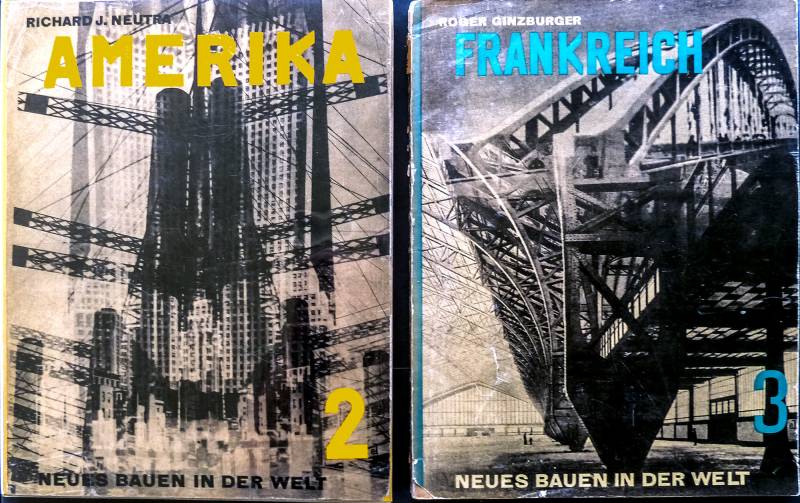 1930, El Lissitzky, «Neues Bauen in der Welt», Amerika und Frankreich.