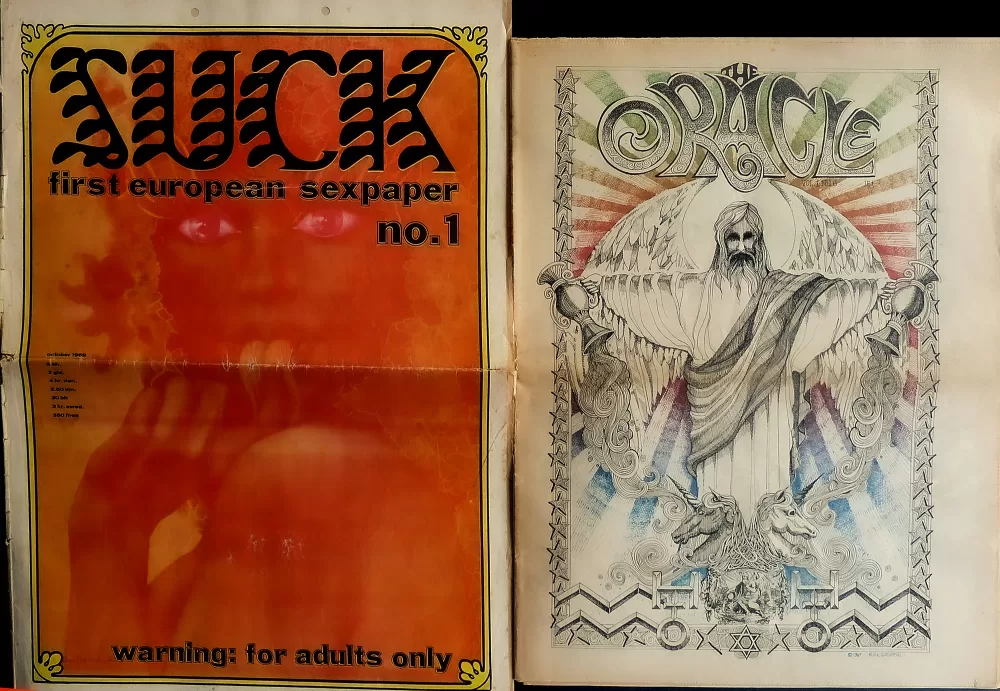 Suck- und Oracle-Zeitungen.