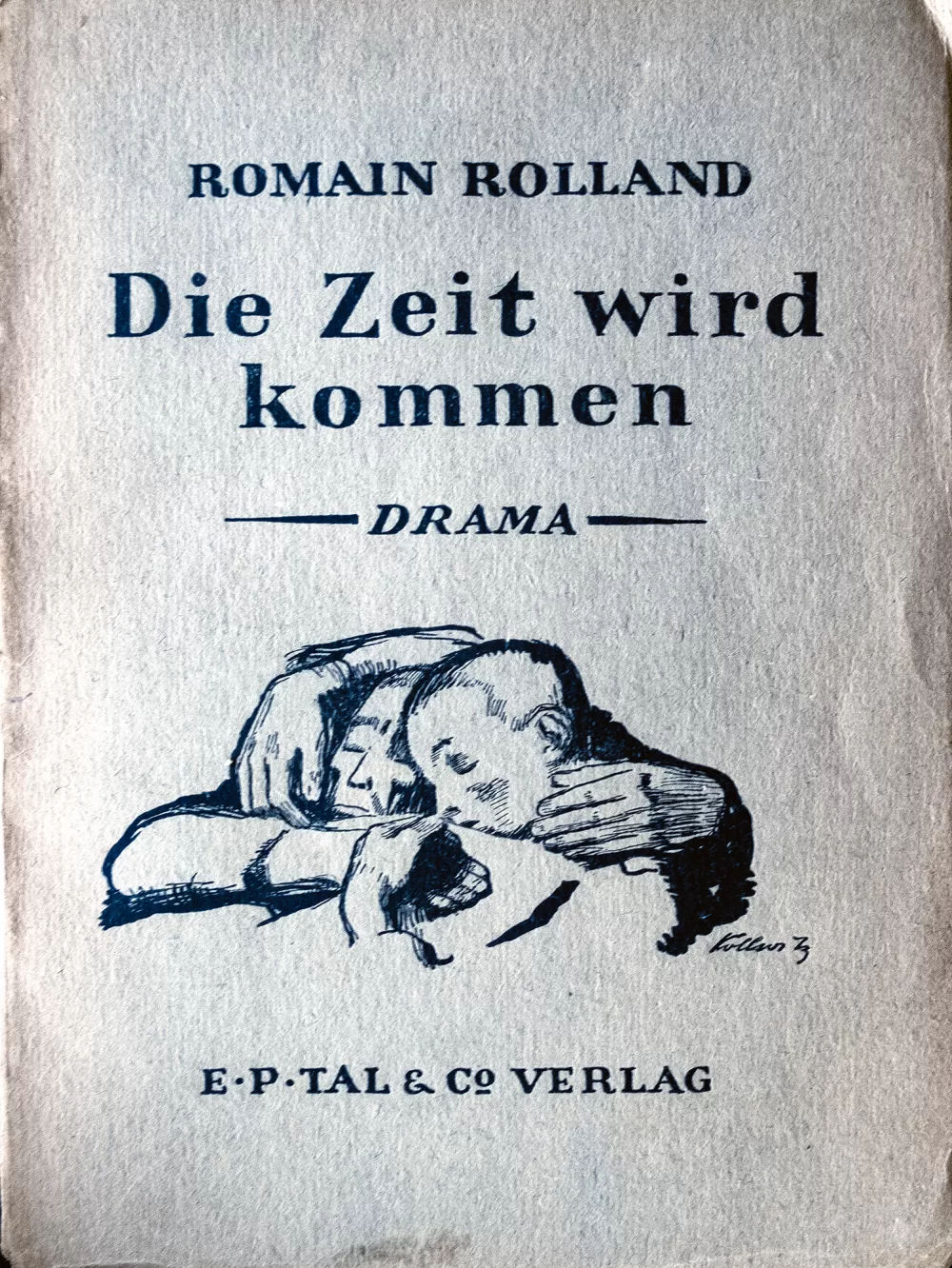 Illustration Käthe Kollwitz, Die Zeit wird kommen.