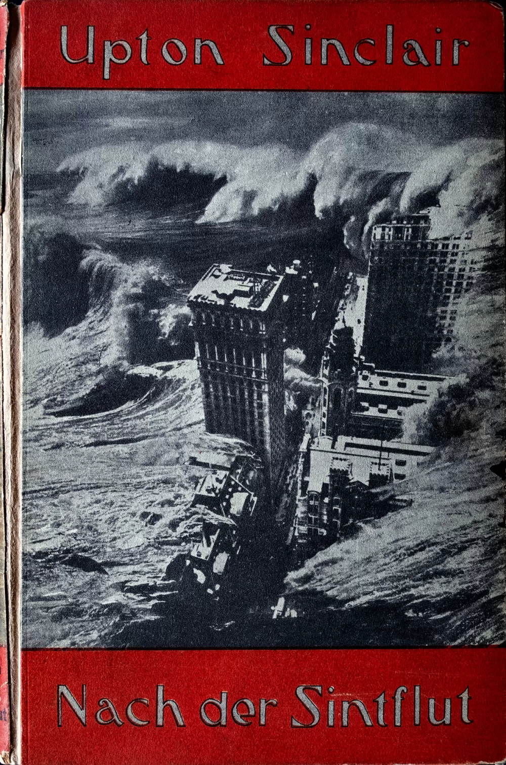1925, John Heartfield, «Nach der Sintflut», Upton Sinclair, Cover.