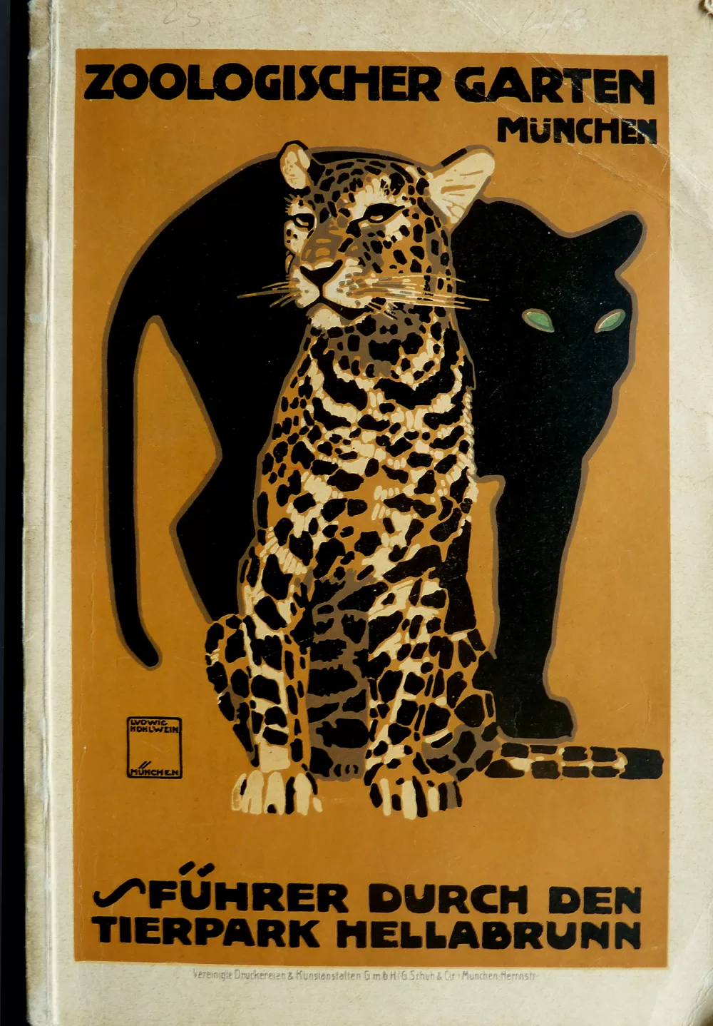 1912, Ludwig Hohlwein, ZOOLOGISCHER GARTEN / MÜNCHEN