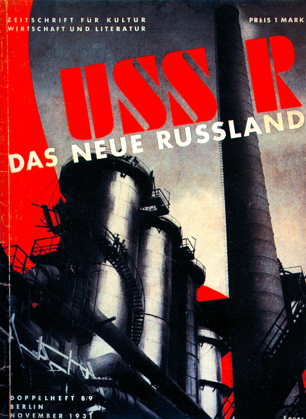 1931, Gyorgy Kepes, USSR – das neue Russland.