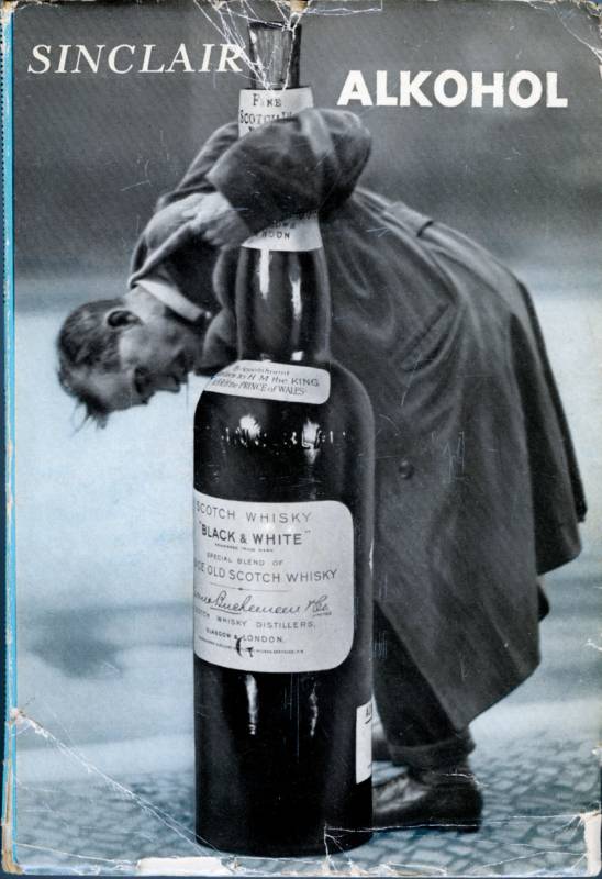 1932, John Heartfield, «Alkohol», 1. Ausgabe, Schutzumschlag.