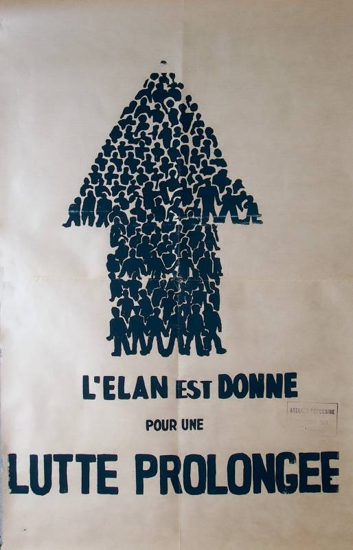 1968, Atelier Populaire, Der Impuls für einen längeren Kampf ist gegeben.