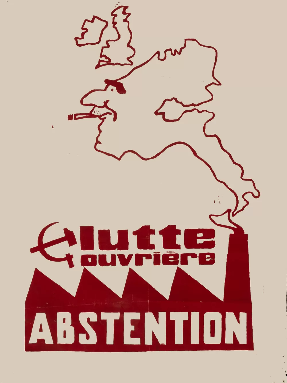 1968, Arbeiterkampf, Enthaltung.
