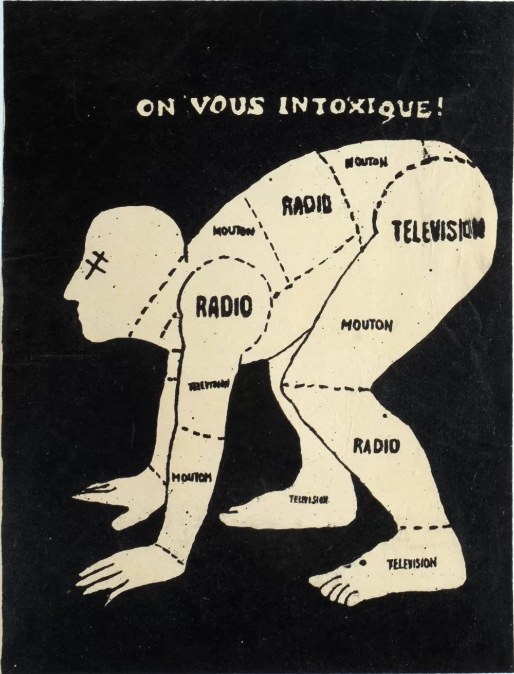 1968, Atlier Populaire, Sie werden vergiftet!