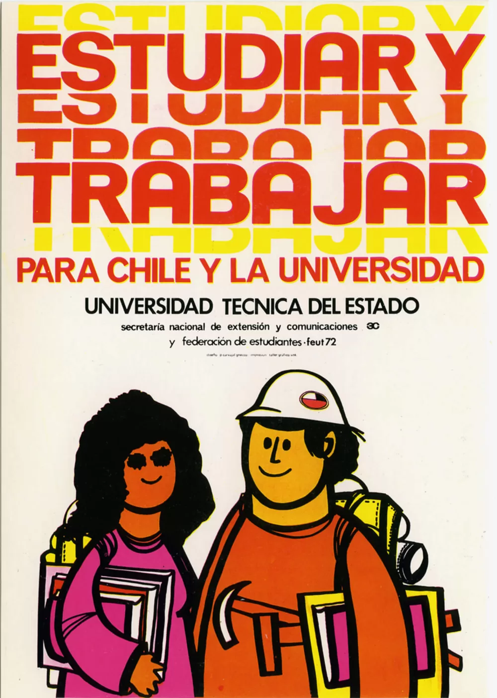 1972, Studieren und Arbeiten.