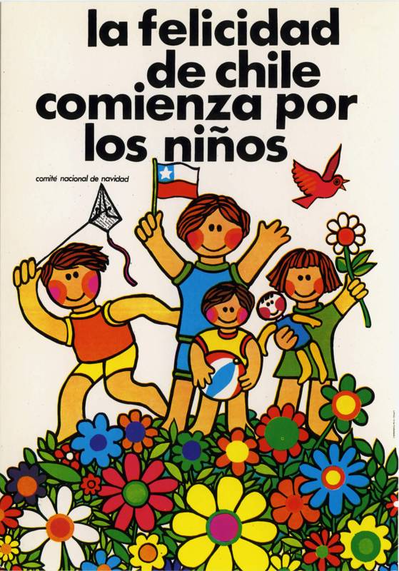 70er, das Glück Chiles beginnt mit den Kindern.