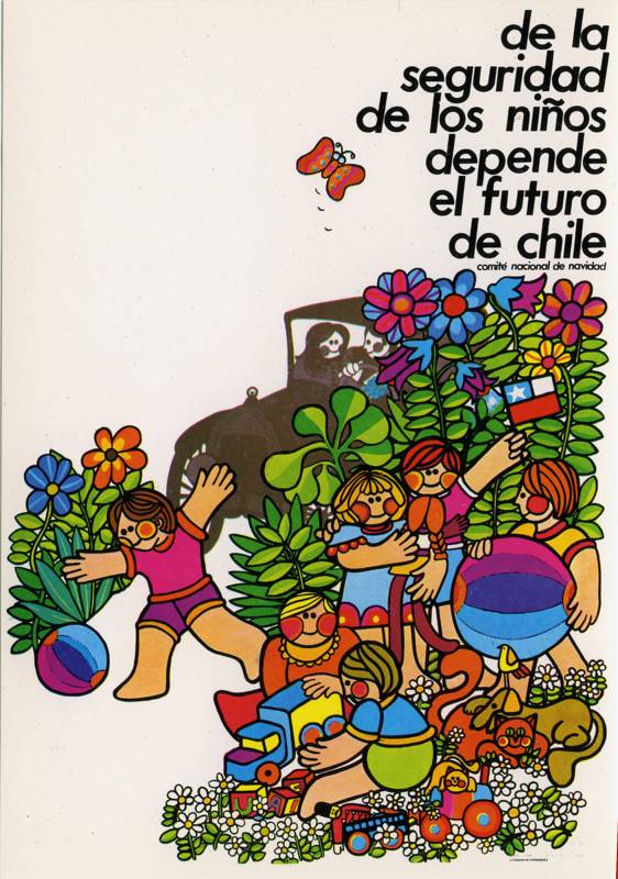 70er, Die Sicherheit der Kinder ist die Zukunft Chiles.
