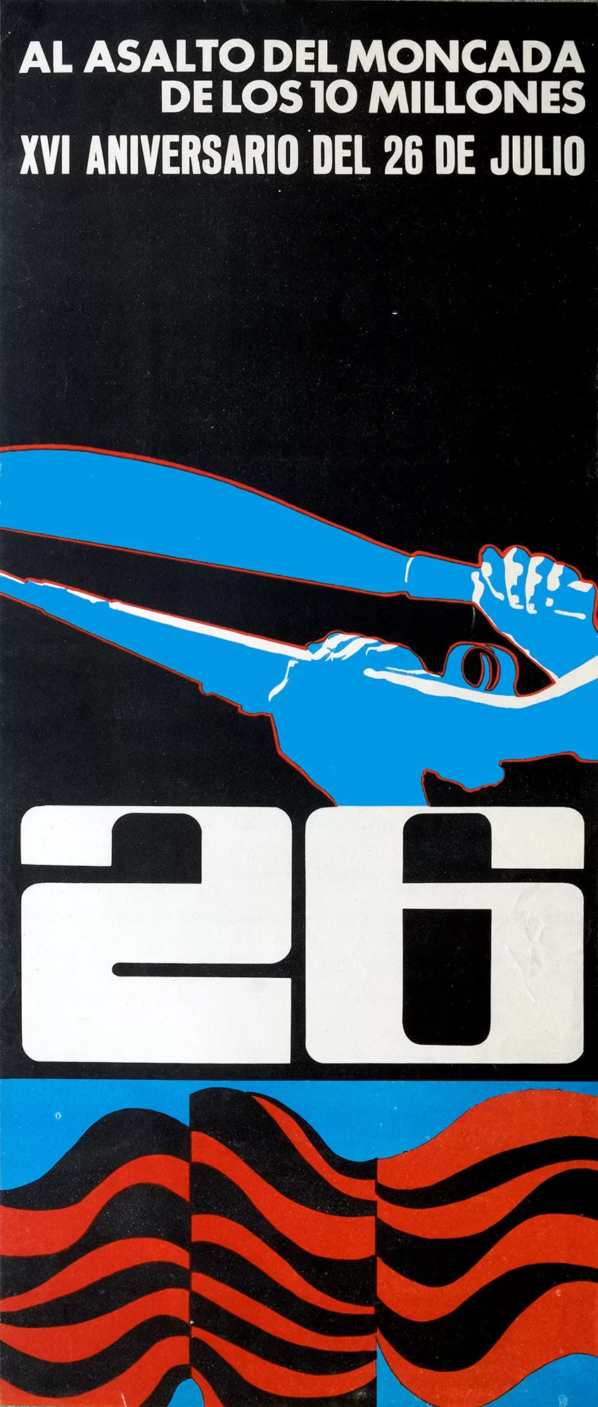 1965, Angriff auf die Moncada, 16. Jahrestag.