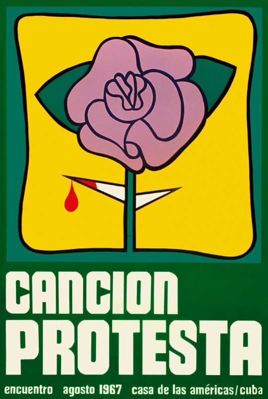 1967, Casa de las Americas, Protestlieder.