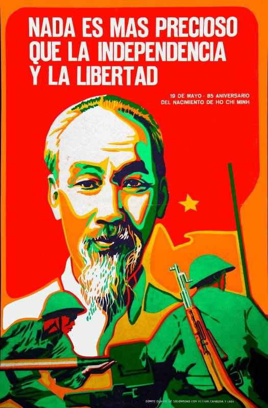 1975, Nichts ist so kostbar wie Unabhängigkeit und Freiheit. 19. Mai, Geburt von HoChiMinh.