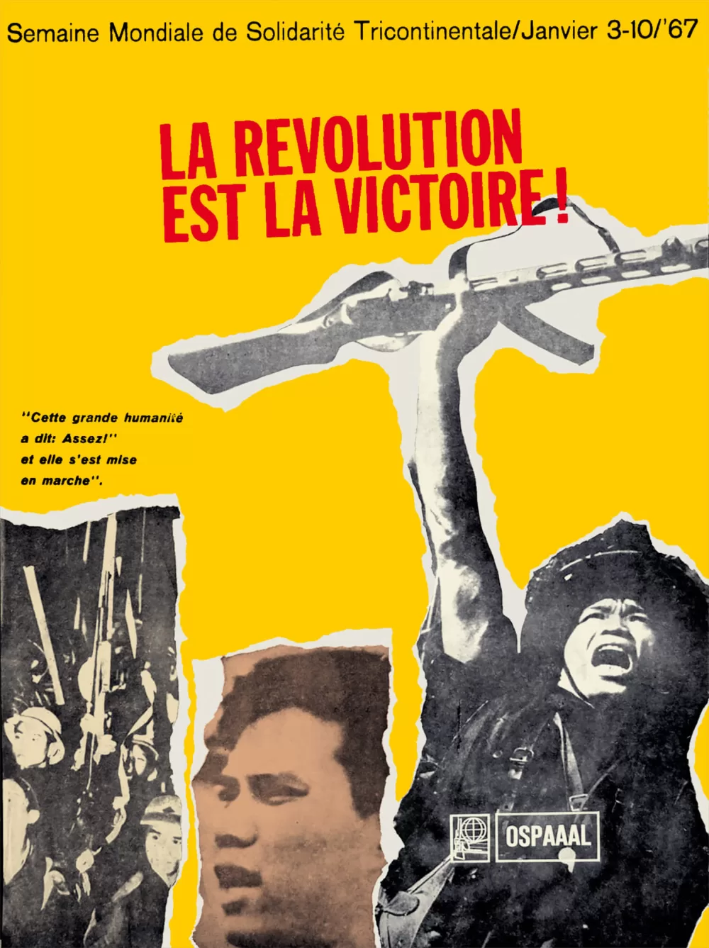 1967, Toni Evora, Die Revolution ist der Sieg!