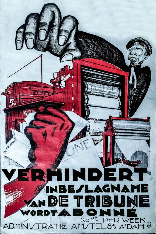 1932, Verhinderung der Beschlagnahme der «Tribüne».