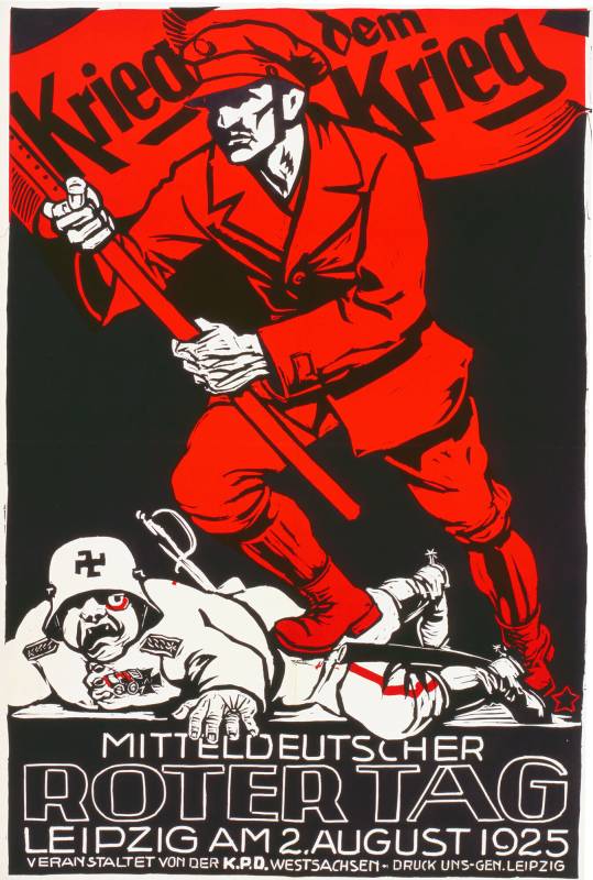 1925, Frank, Alfred, Krieg dem Krieg, Roter Tag.