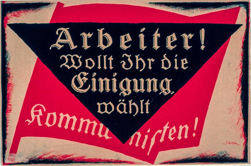 1919, Stiller, Arbeiter! Wollt ihr die Einigung, wählt Kommunisten!