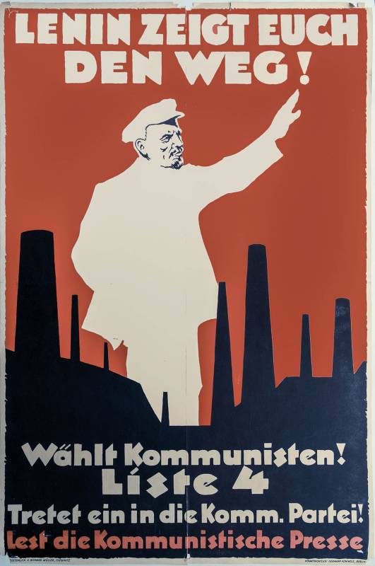 20er-Jahre, Wählt Kommunisten, Liste 4.