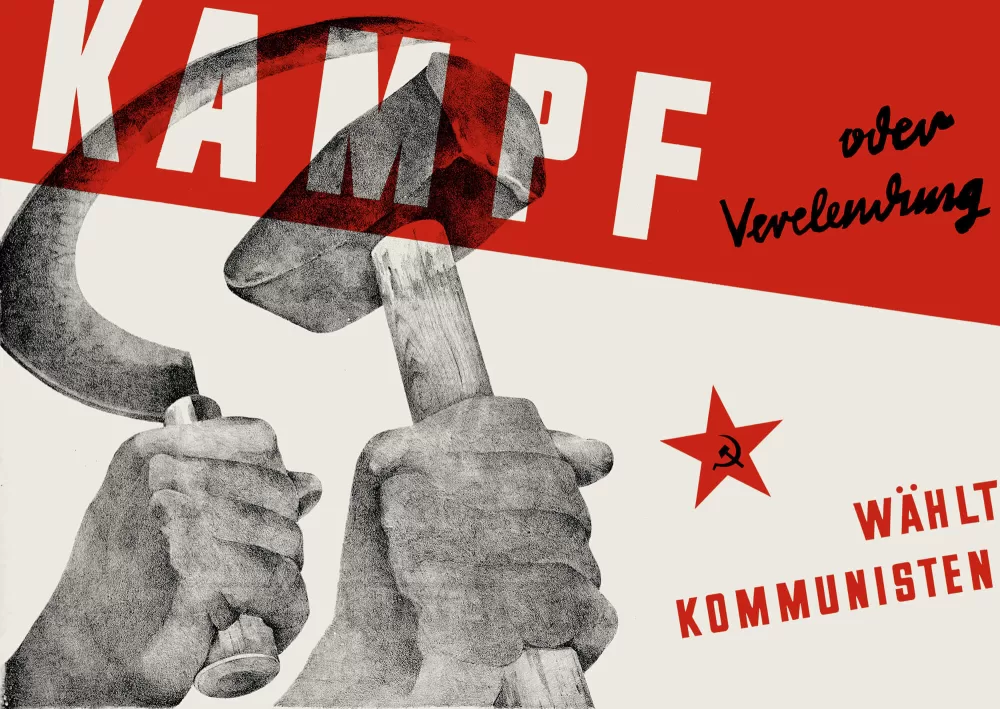 1931, KPS, Theo Ballmer, Kampf oder Verelendung.