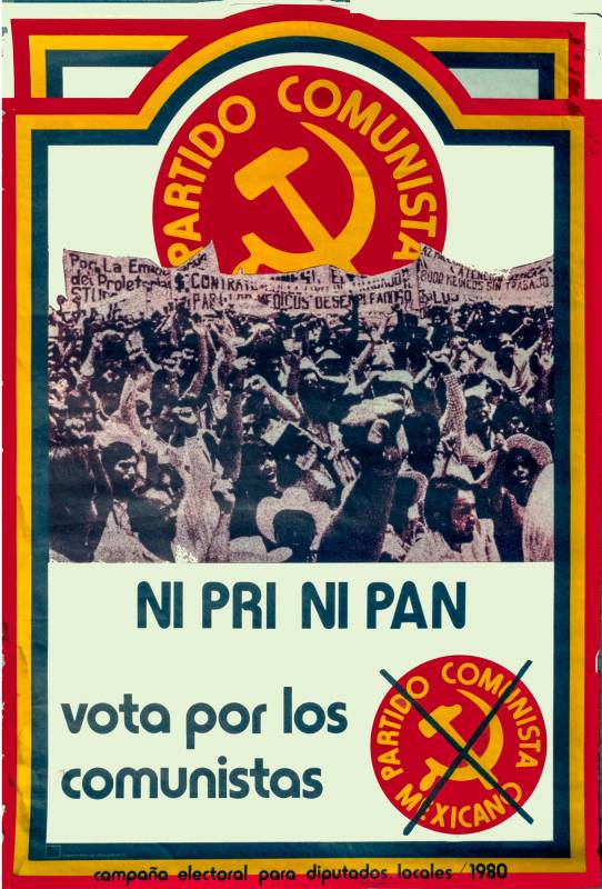 1980, Kommunistische Partei Mexicos, Wähle Kommunisten.
