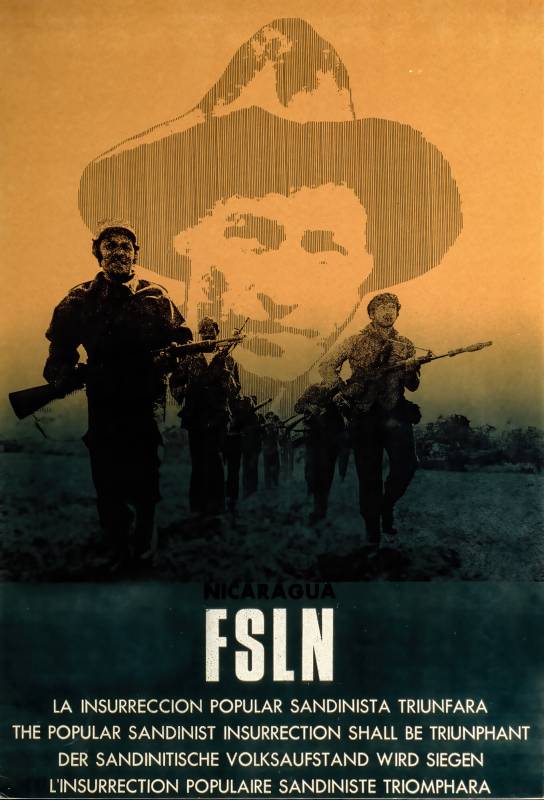 1979, FSLN, Der Marsch zum Sieg lässt uns nicht aufhalten.