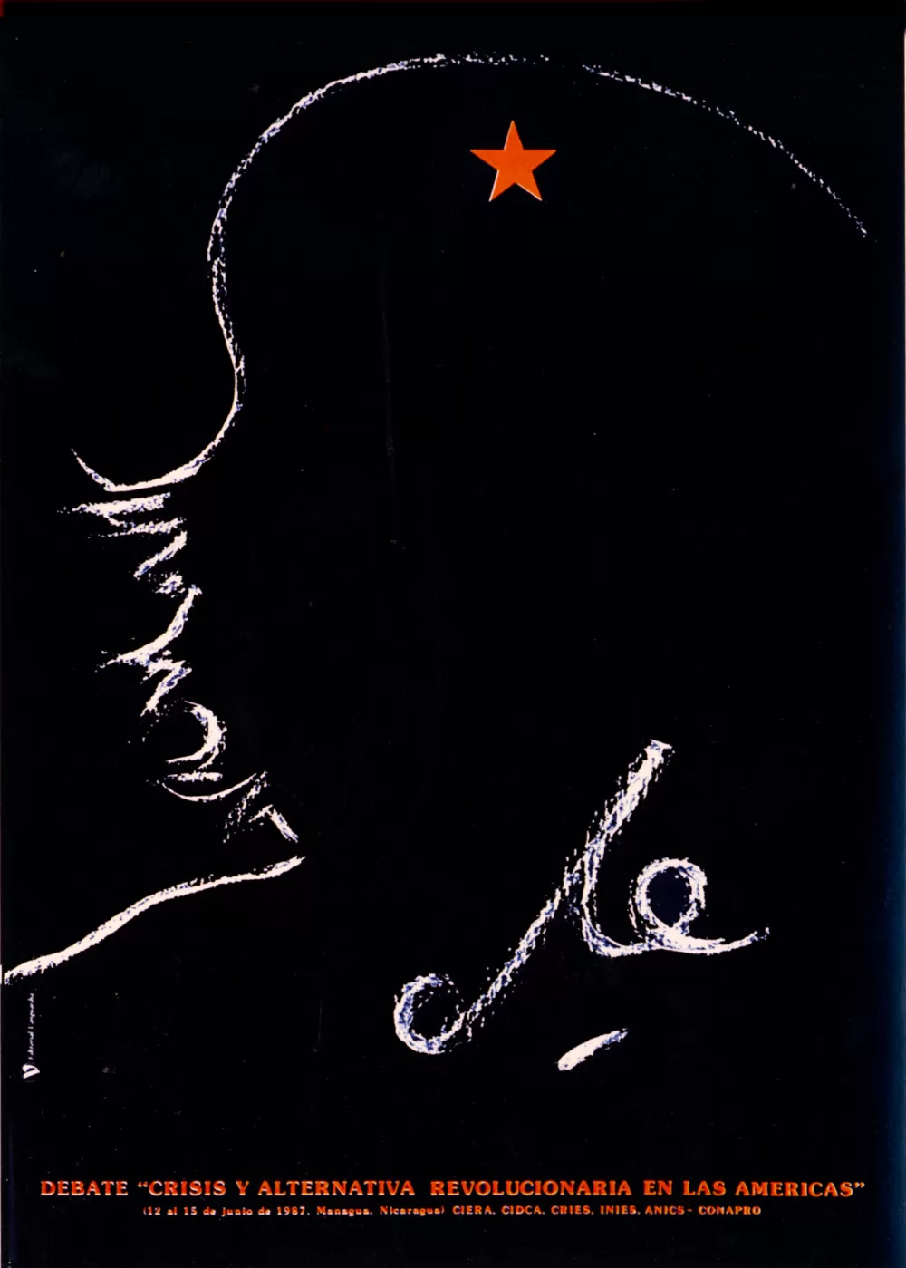1987, CIERRA, Veranstaltung «Krise und Alternativen in den Ländern Amerikas.
