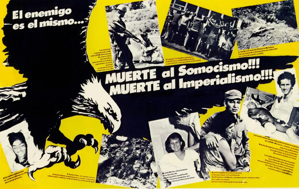 1983, der Feind ist immer derselbe. Tod dem Somozismus! Tod dem Imperialismus!
