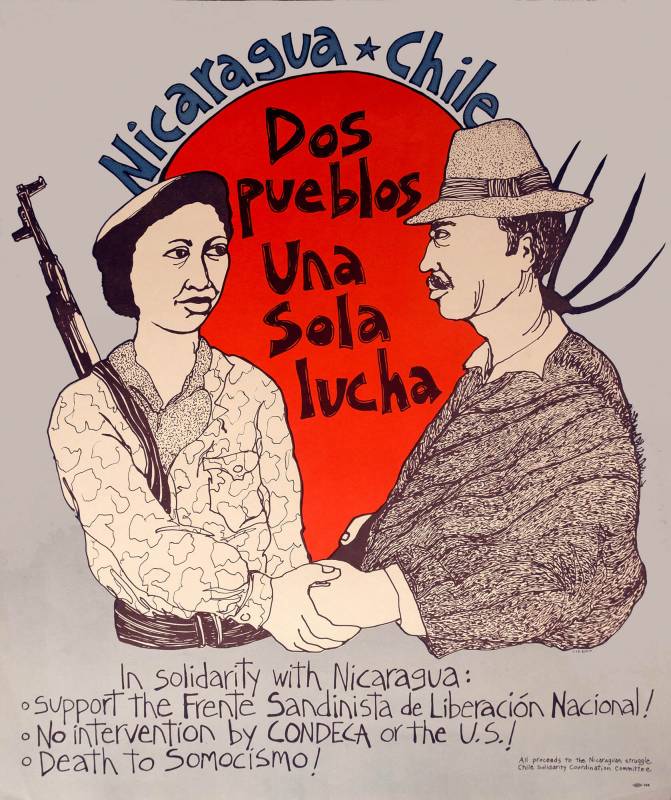 Nicaragua-Chile, Zwei Völker ein Kampf.