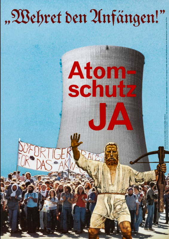 1979, Bernhard Schlup, Atomschutz Ja, Produga