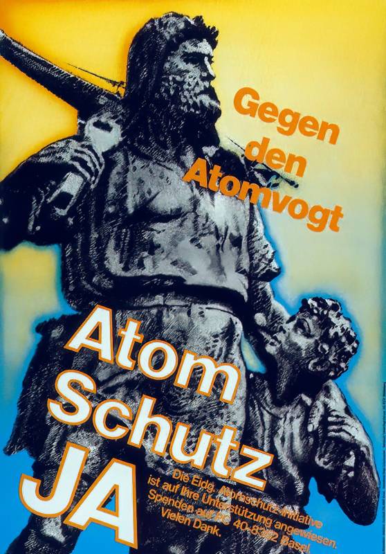 1979, Hugo Schuhmacher, Atomschutz Ja.