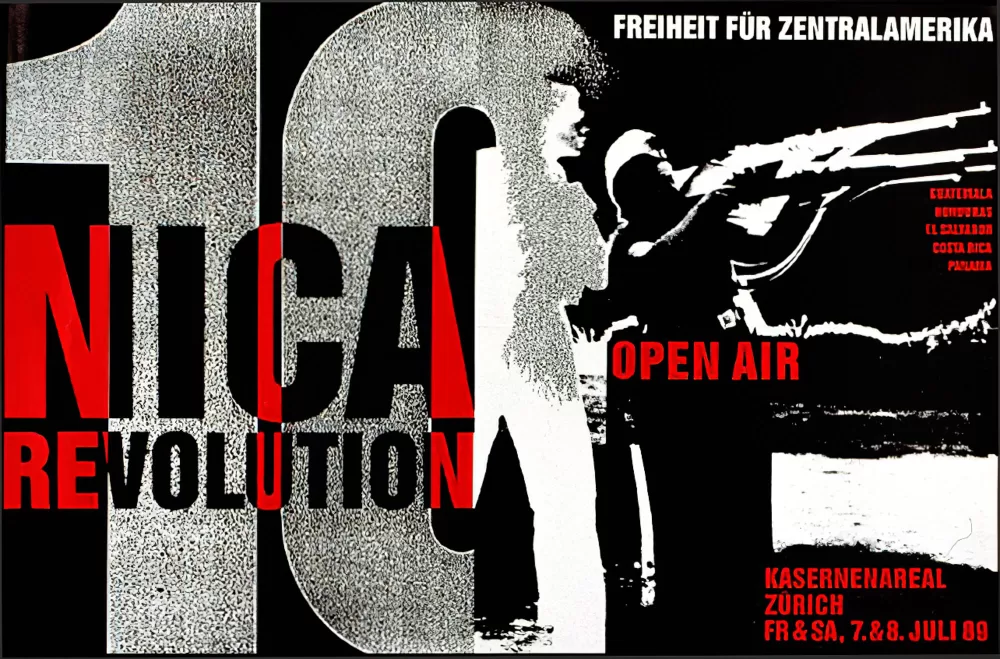 1989, Roland Fischbacher, Freiheit für Zentralamerika.