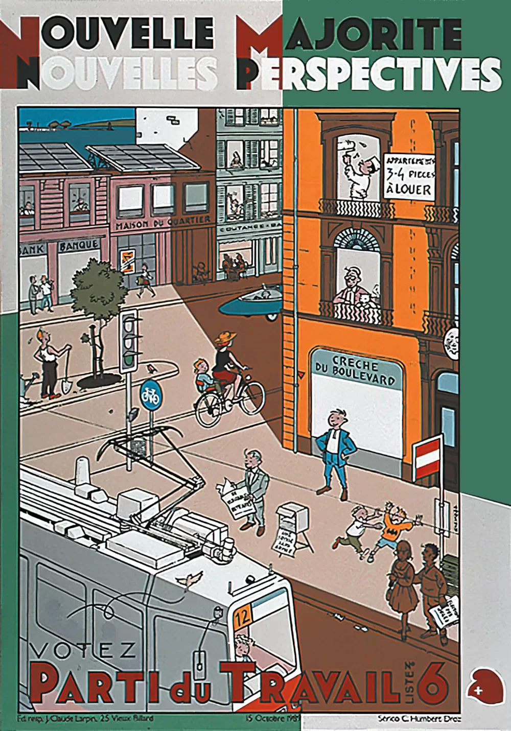 1989, PdA Genf, Emmanuel EXCOFFIER, Neue Mehrheit, neue Perspektiven.
