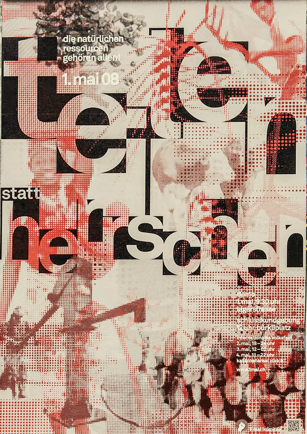 2008, Christof Nüssli, 1.-Mai-Komitee, Teilen statt herrschen.