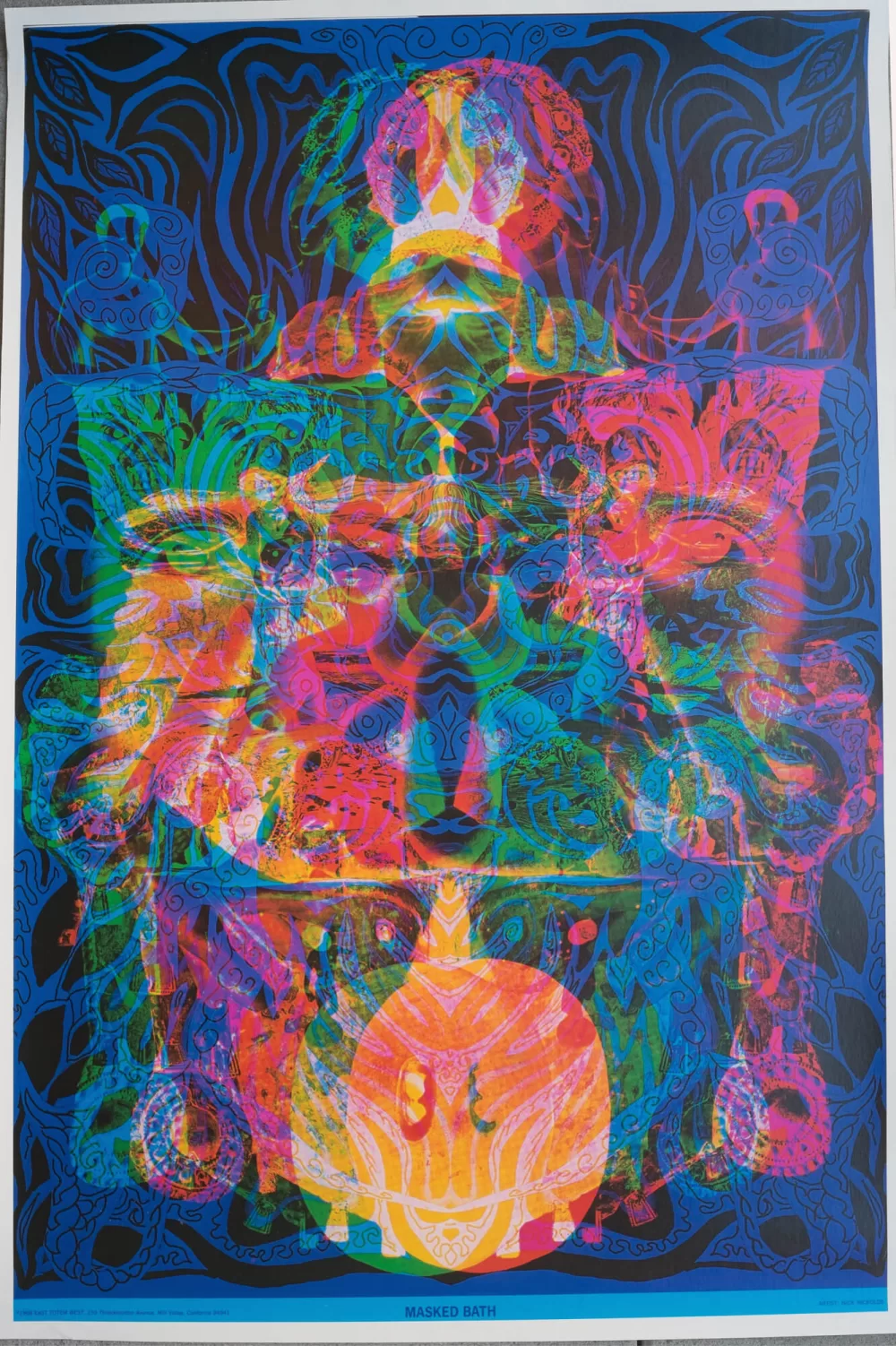 1967, American Shakti, East Totem West Masked Bath