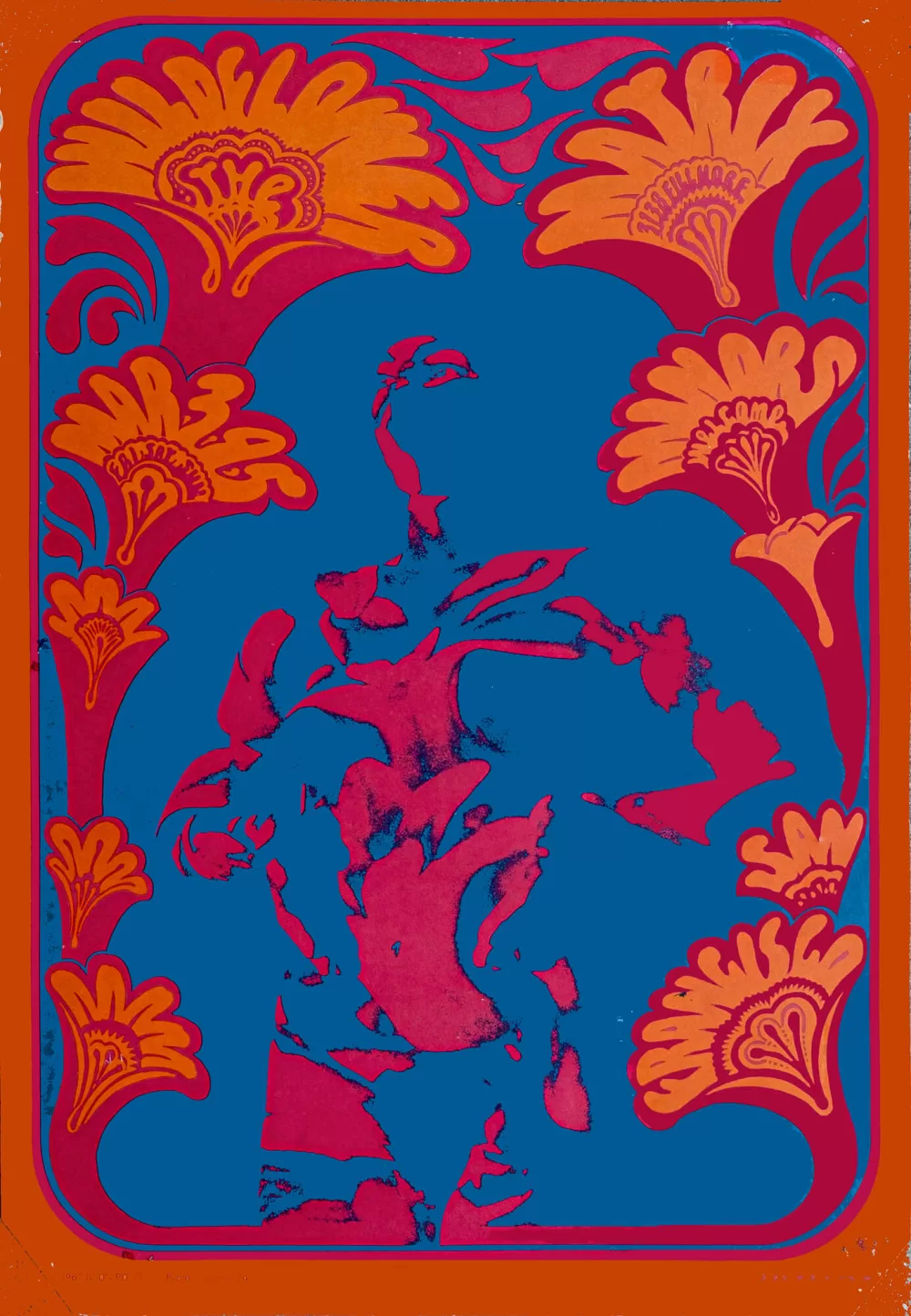 1967, Victor Moscoso, Neon Rose