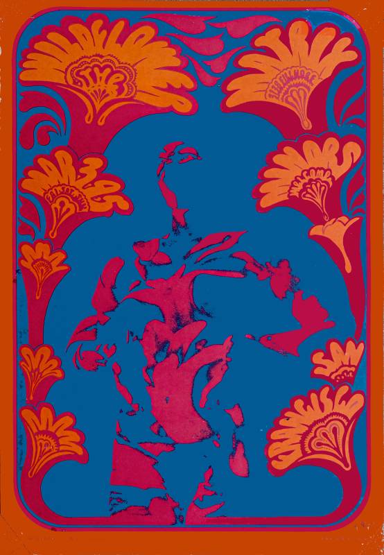 1967, Victor Moscoso, Neon Rose