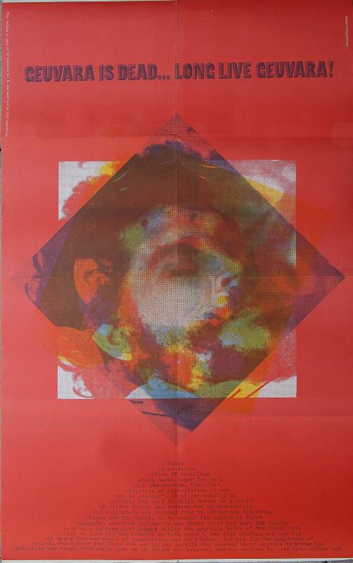 1967, Oz-Poster, Guevara ist Tod – Lang lebe Guevara.