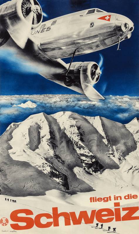 1936, Herbert Matter, Schweiz Tourismus