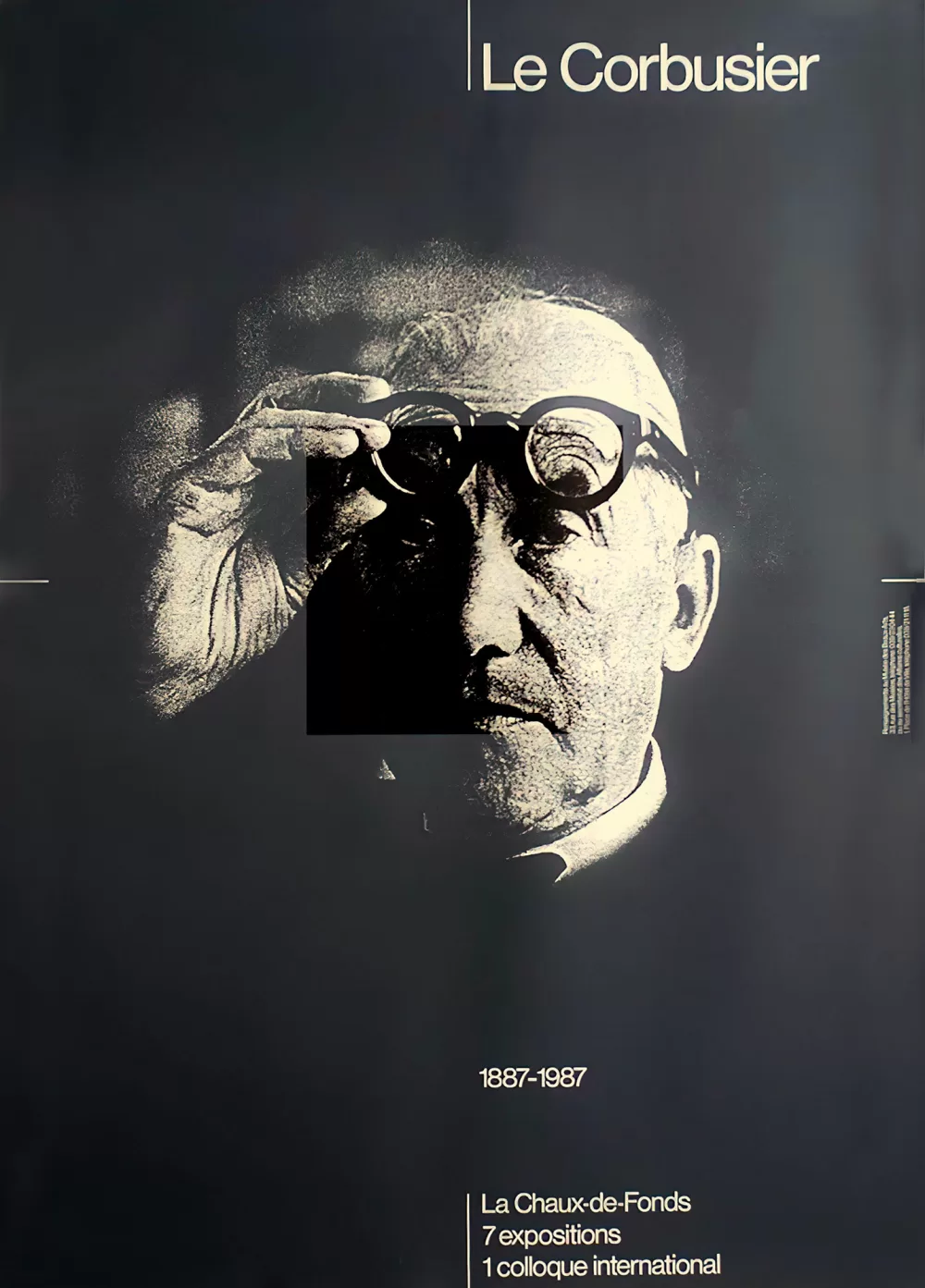 1987, Werner Jecker, Le Corbusier, La Chaux de Fonds