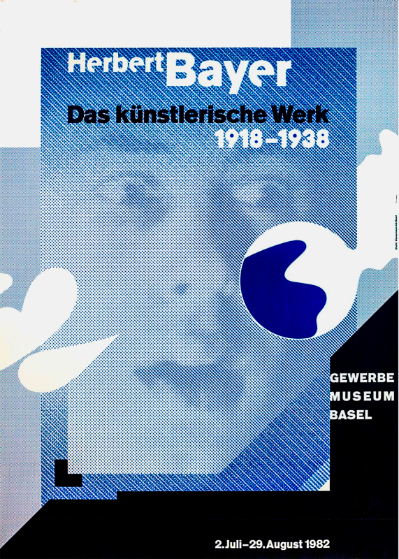 1982, wolfgang weingart, Herbert BAYER, Gewerbemuseum Basel