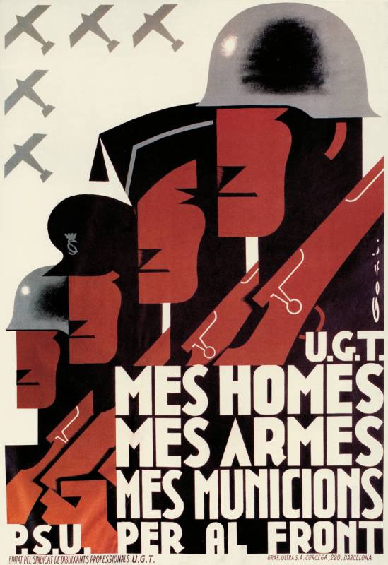 1936, P.S.U., Lorenzo Goñi, Mehr Männer > Mehr Waffen > Mehr Munition > Für die Front