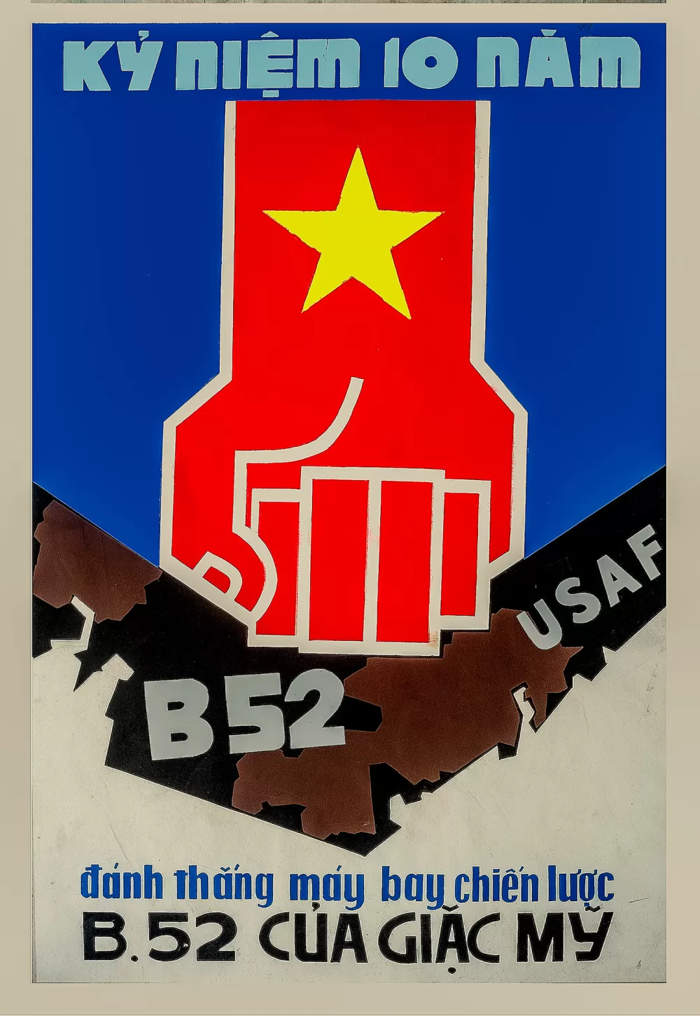 10. Jahrestag der Niederschlagung der US strategischen Luftstreitkräfte B52.