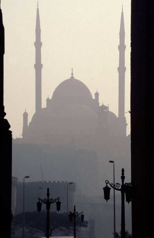 1994, die Muhammad-Ali-Moschee in Kairo.